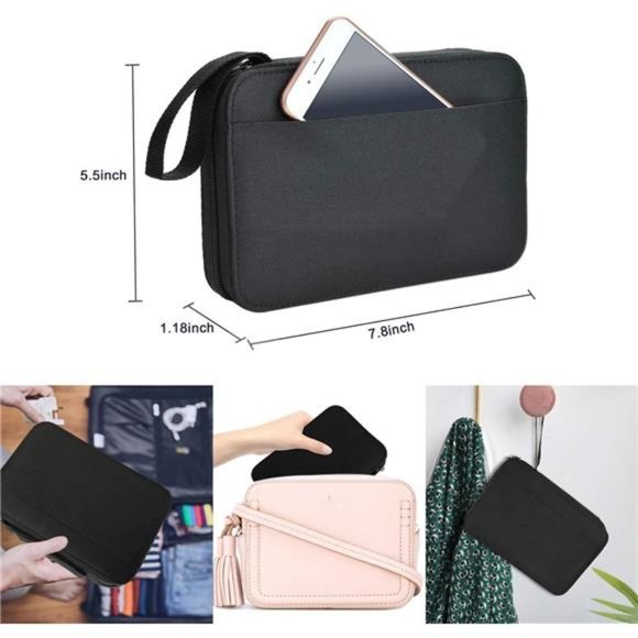 Portable Mini Sewing Kit for Beginner with Premium Black Carrying Case (B) - Picture 6 of 6